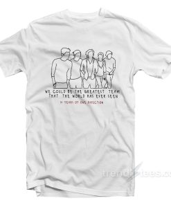 10 Years Of One Direction T-Shirt