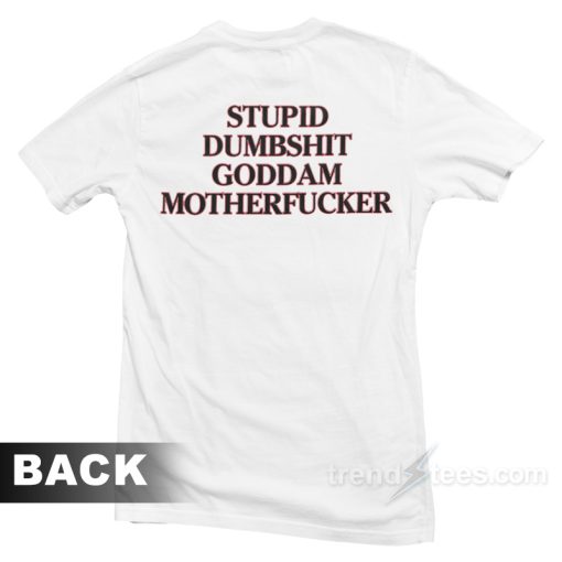 1995 Offspring Stupid Dumshit Goddam Mutherfucker T-Shirt