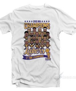 2020 NBA CHAMPIONS Lakers T-Shirt 2020 NBA CHAMPIONS Lakers T-Shirt
