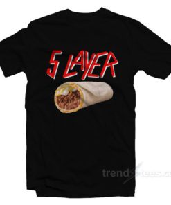 5 Layer Buritto T-Shirt For Unisex