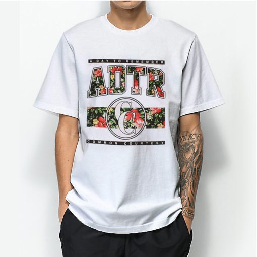 A Day To Remember Floral T-Shirt