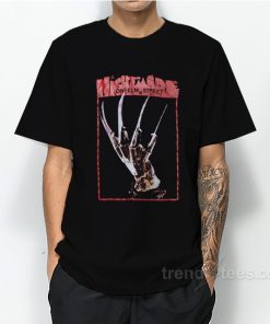 A Nightmare On Elm Street Freddy’s Fingers Red Heathered T-Shirt For Unisex A Nightmare On Elm Street Freddy’s Fingers Red Heathered T-Shirt For Unisex