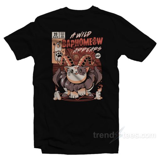 A Wild Baphomeow T-Shirt