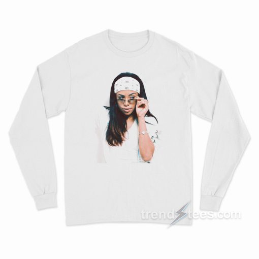 Aaliyah’s Greatest Looks Long Sleeve Shirt