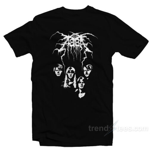 Abba Darkthrone Black Metal T-Shirt Abba Darkthrone Black Metal T-Shirt