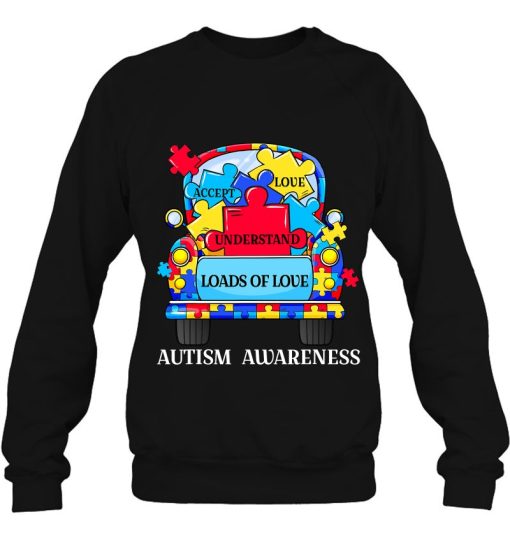Accept Understand Love Autism Mom Loads Of Love Autism Truck