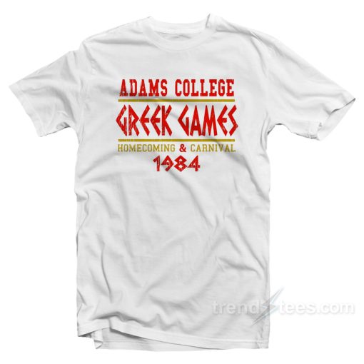 Adams College Greek Games T-Shirt