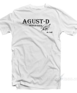 Agust D World Tour Signature T-Shirt