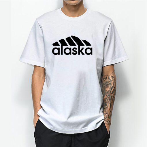 Alaska Logo T-Shirt Cheap Trendy Clothing