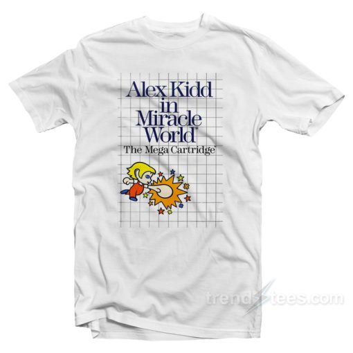 Alex Kidd In Miracle World The Mega Cartridge T-Shirt