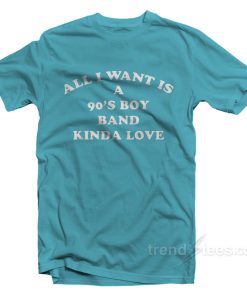 All I Want Is A 90’s Boy Band Kinda Love T-Shirt