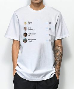 All Legends Die Young Instagram T-Shirt