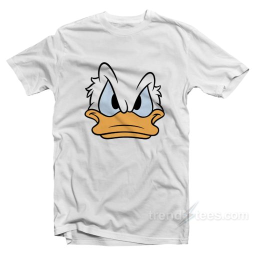 Angry Donald Duck T-Shirt For Unisex