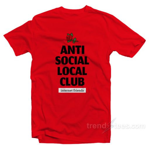 Anti Social Local Club T-Shirt For Unisex
