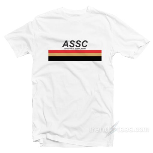 Anti Social Social Club ASSC 17FW Type T-Shirt