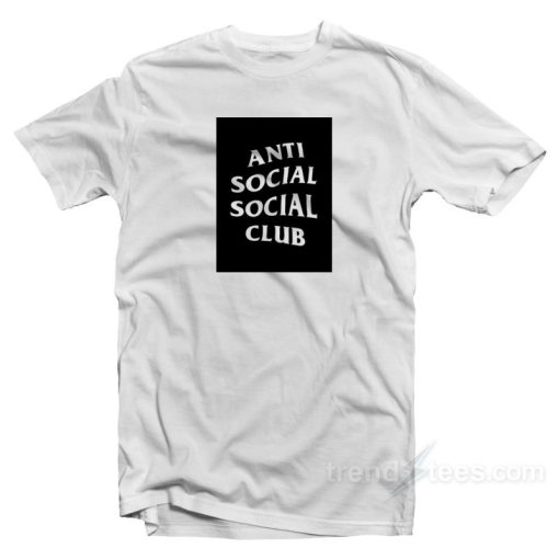 Anti Social Social Club Box Logo T-Shirt