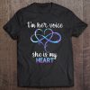 Autism Mom She Is My Heart Infinity Symbol Aspie Spectrum