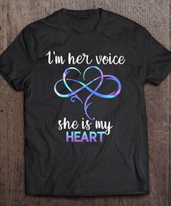 Autism Mom She Is My Heart Infinity Symbol Aspie Spectrum 1
