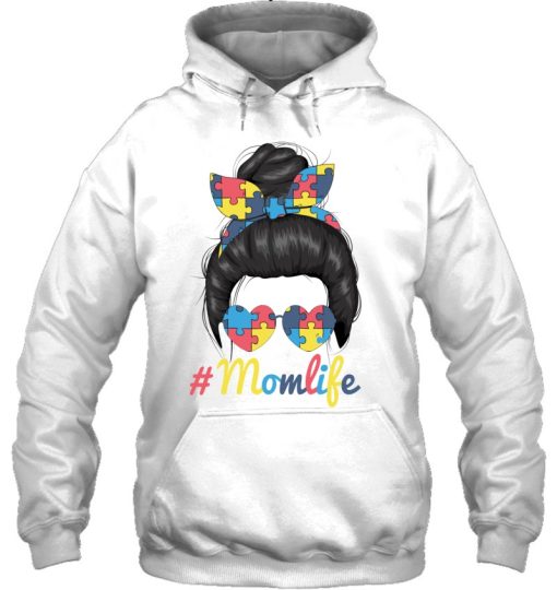Autistic Autism Awareness Mom Life Autism Mommy Tired Pullover