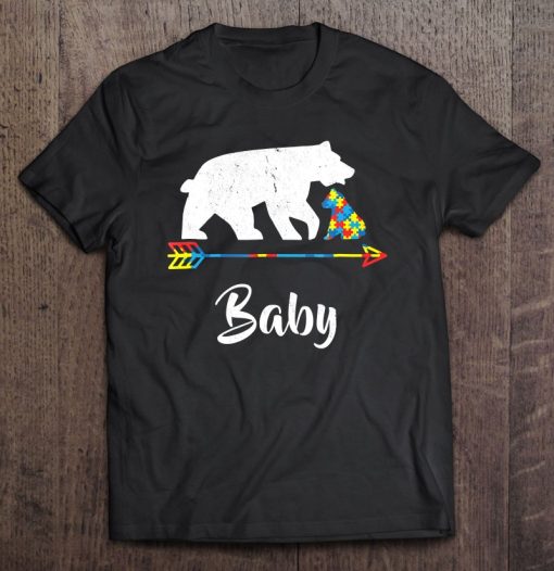 Baby Bear Autism Awareness Proud Autism Mom