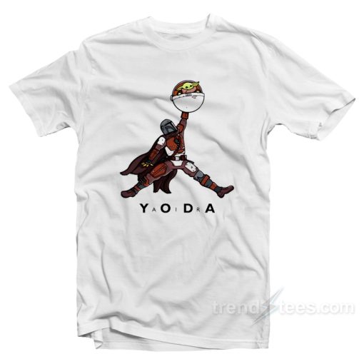 Baby Yoda Air Jordan T-Shirt For Unisex