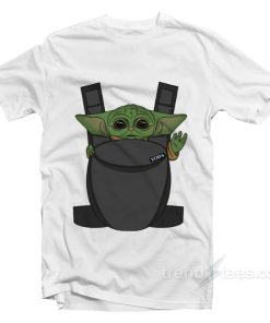 Baby Yoda Carrier T-Shirt For Unisex Baby Yoda Carrier T-Shirt For Unisex