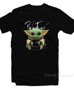 Baby Yoda Hug Pink Floyd Album T-Shirt For Unisex Baby Yoda Hug Pink Floyd Album T-Shirt For Unisex
