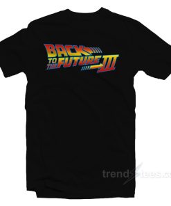 Back To The Future Logo T-Shirt For Unisex Back To The Future Logo T-Shirt For Unisex
