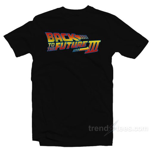 Back To The Future Logo T-Shirt For Unisex