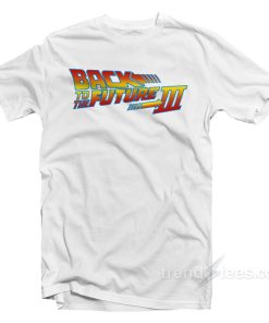 Back To The Future Logo T-Shirt For Unisex