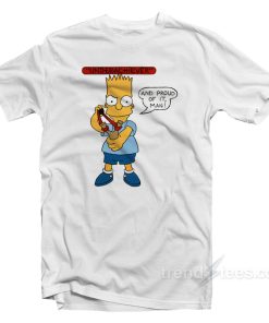 Bart Simpson Underachiever And Proud Of It T-Shirt