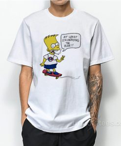Bart Simpsons At Least I’m Enjoying The Ride T-Shirt For Unisex