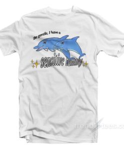 Be Gentle I Have A Sensitive Tummy T-Shirt