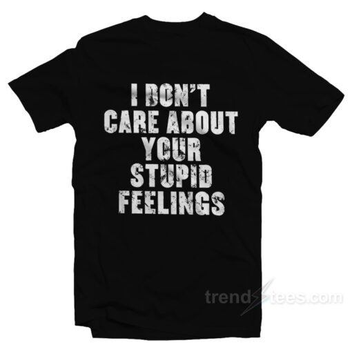 Becky Lynch I Dont Care About Your Feelings Authentic T-Shirt