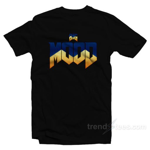 Big Mood Doom Logo Parody T-Shirt For Unisex