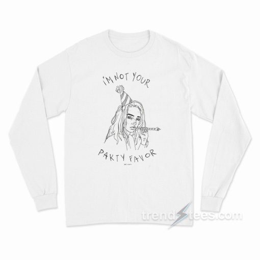 Billie I’m Not Your Party Favor Long Sleeve Shirt