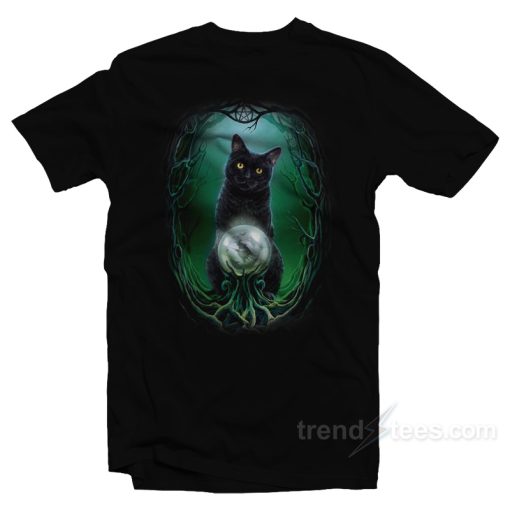 Black Cat Rise of the Witches T-Shirt