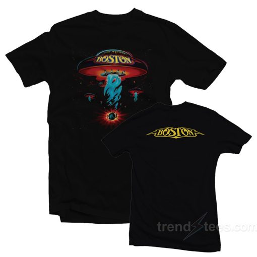 Boston Spaceship Classic Rock Album Cover T-Shirt