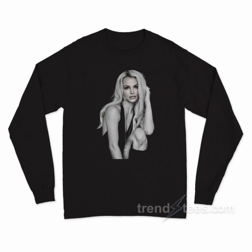 Britney Amazing Outtake From 2015 Long Sleeve Shirt