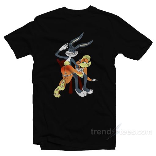 Bugs Bunny Spanking Lola Bunny T-Shirt