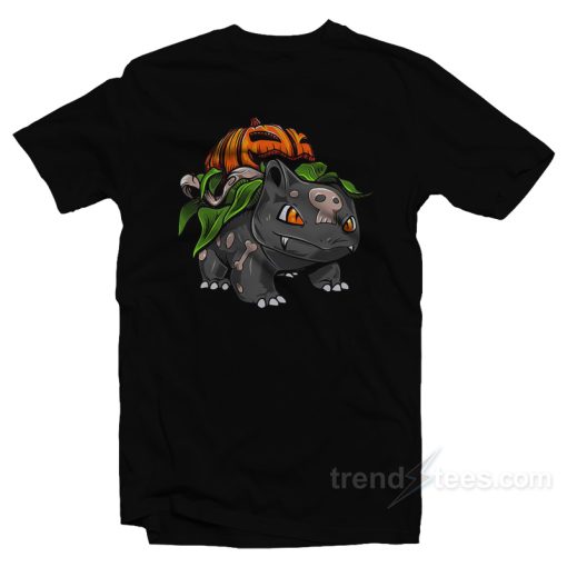Bulbasaur Pumpkin Halloween T-Shirt
