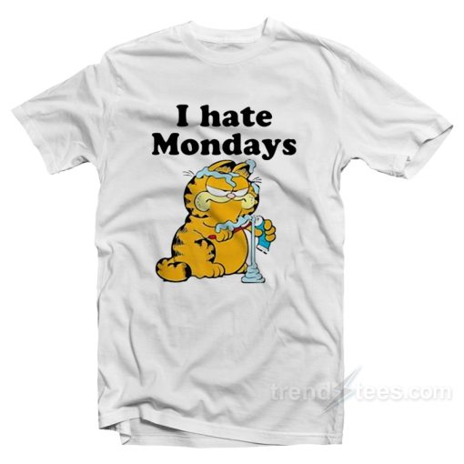 Garfield I Hate Monday T-Shirt For Unisex
