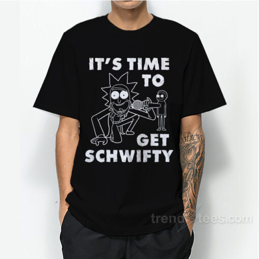 Get Schwifty Rick And Morty T-Shirt For Unisex