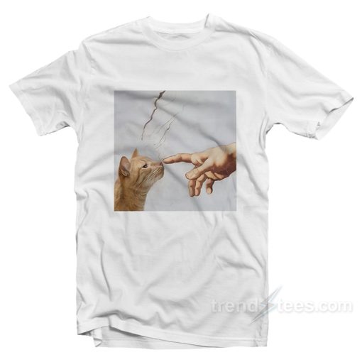 God Created Cats T-Shirt For Unisex
