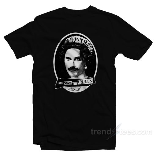 God Save The Queen Freddie Mercury T-Shirt