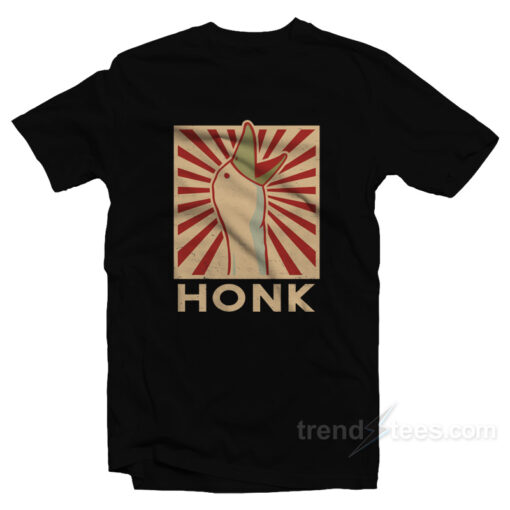 Goose Honk T-Shirt For Unisex