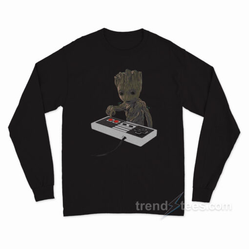 Groot – Nes Controller Long Sleeve Shirt