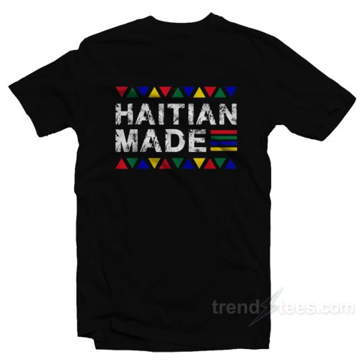 Haitian Made Haiti Pride T-Shirt For Unisex