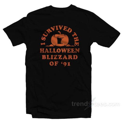 Halloween Blizzard Of ’91 T-Shirt