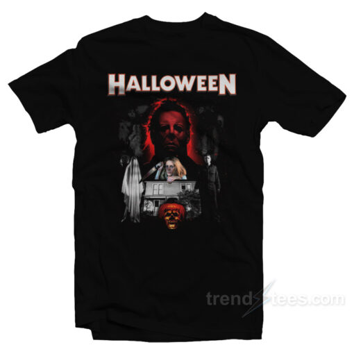 Halloween Michael Myers Vintage T-Shirt